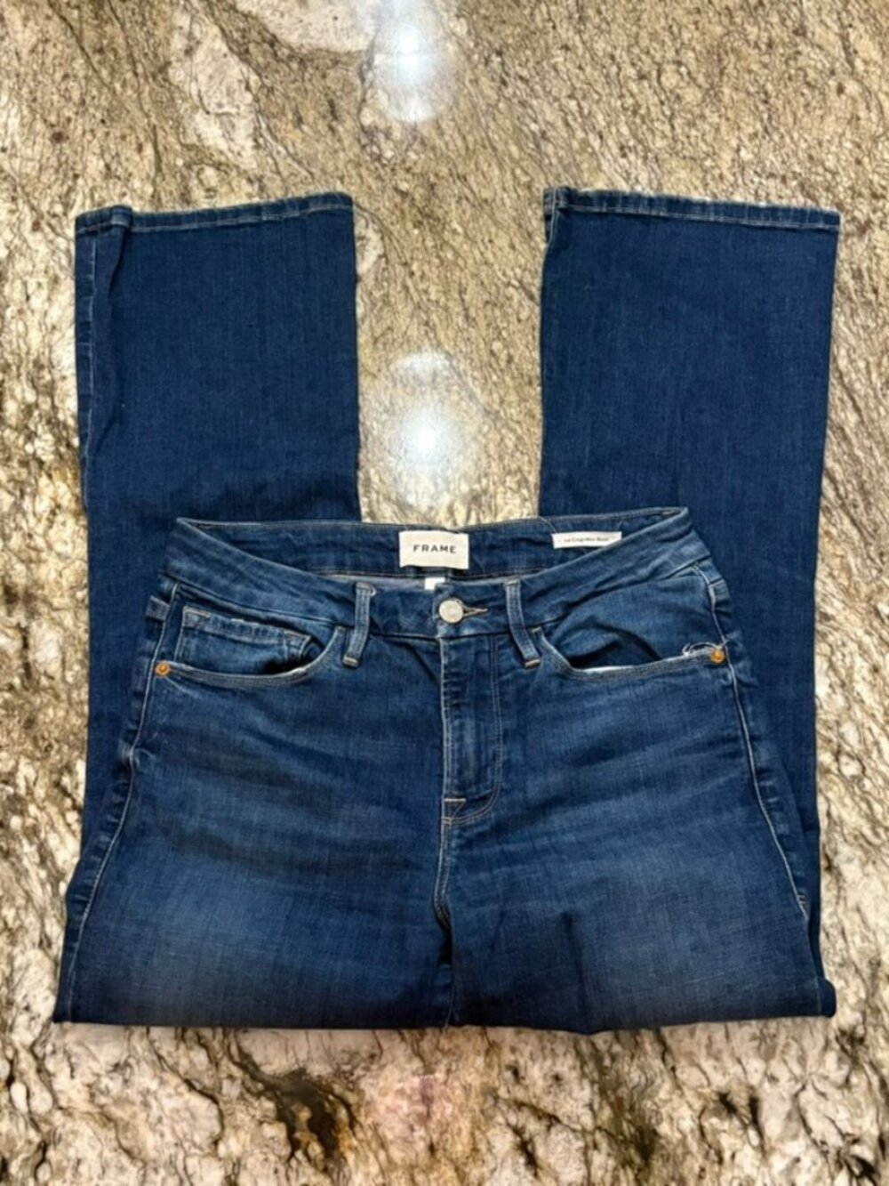 Frame Denim Le Crop Mini Boot Jeans